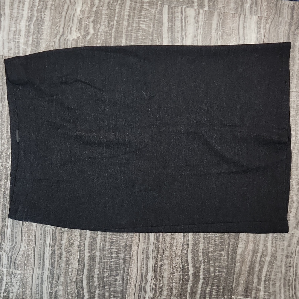 Eileen Fisher dark midi skirt
